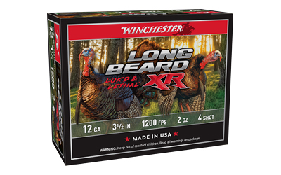 WIN LB XR TRKY 12GA 3.5″ #4 2OZ 10/1