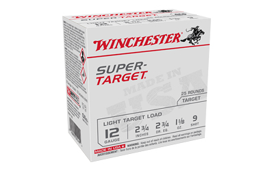 WIN SUPERTARGET 12GA 2.75″ #9 25/250