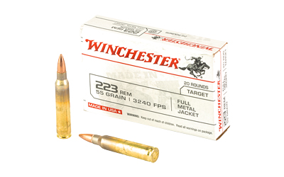 WIN USA TRGT 223REM 55GR FMJ 20/1000