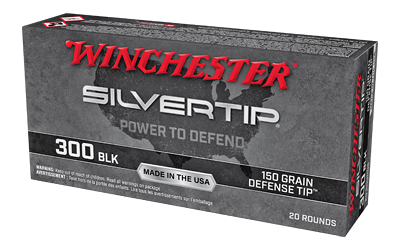 WIN SILVERTIP 300 BLK 150GR 20/200