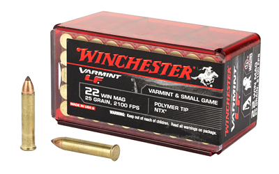 WIN VARMINT LF 22WMR 25GR NTX 50/