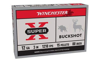 WIN SUPERX 12GA 3″ 00BK 15P 5/250