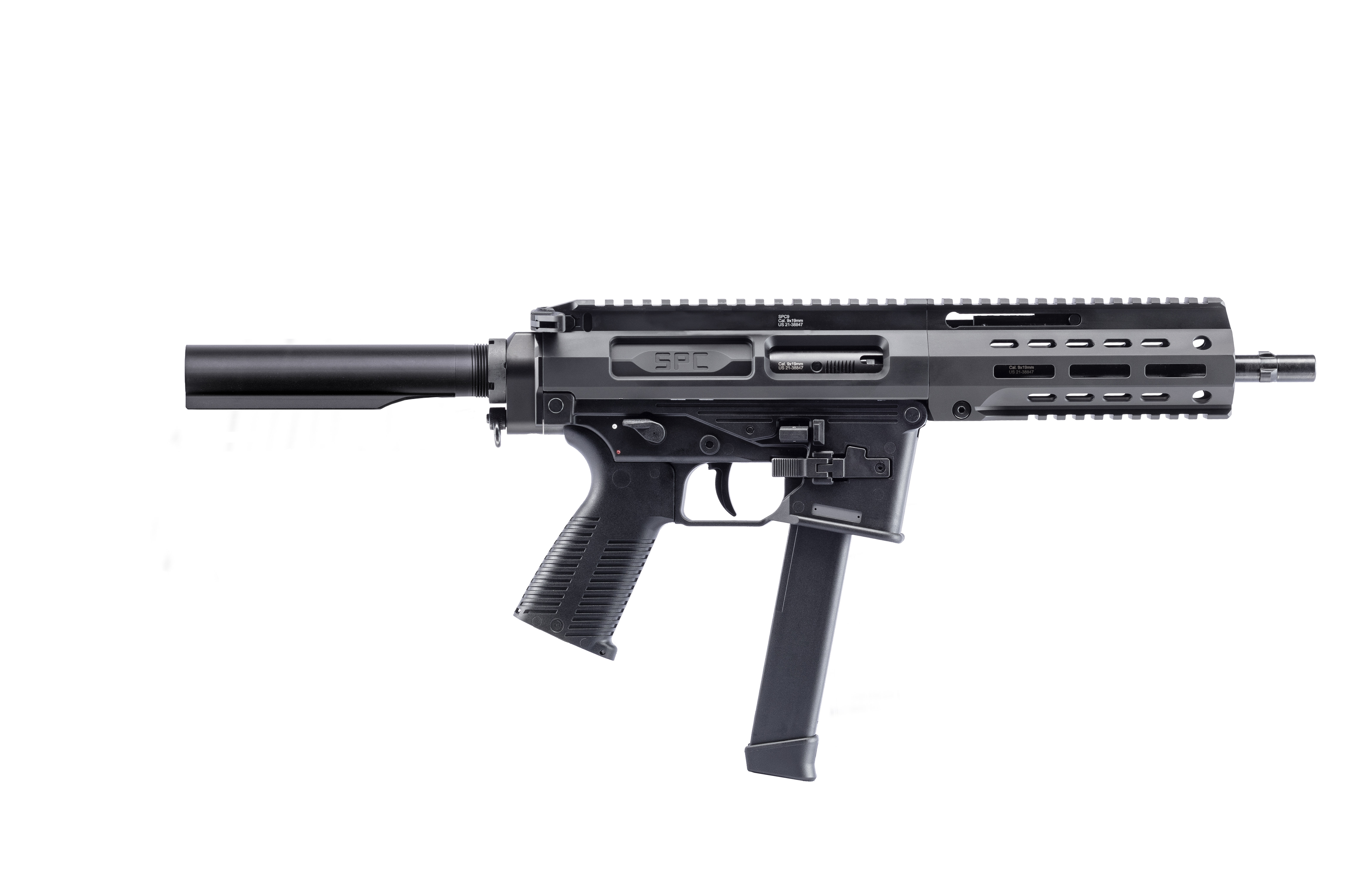 SPC9 9MM BLK GLK 9″ AB