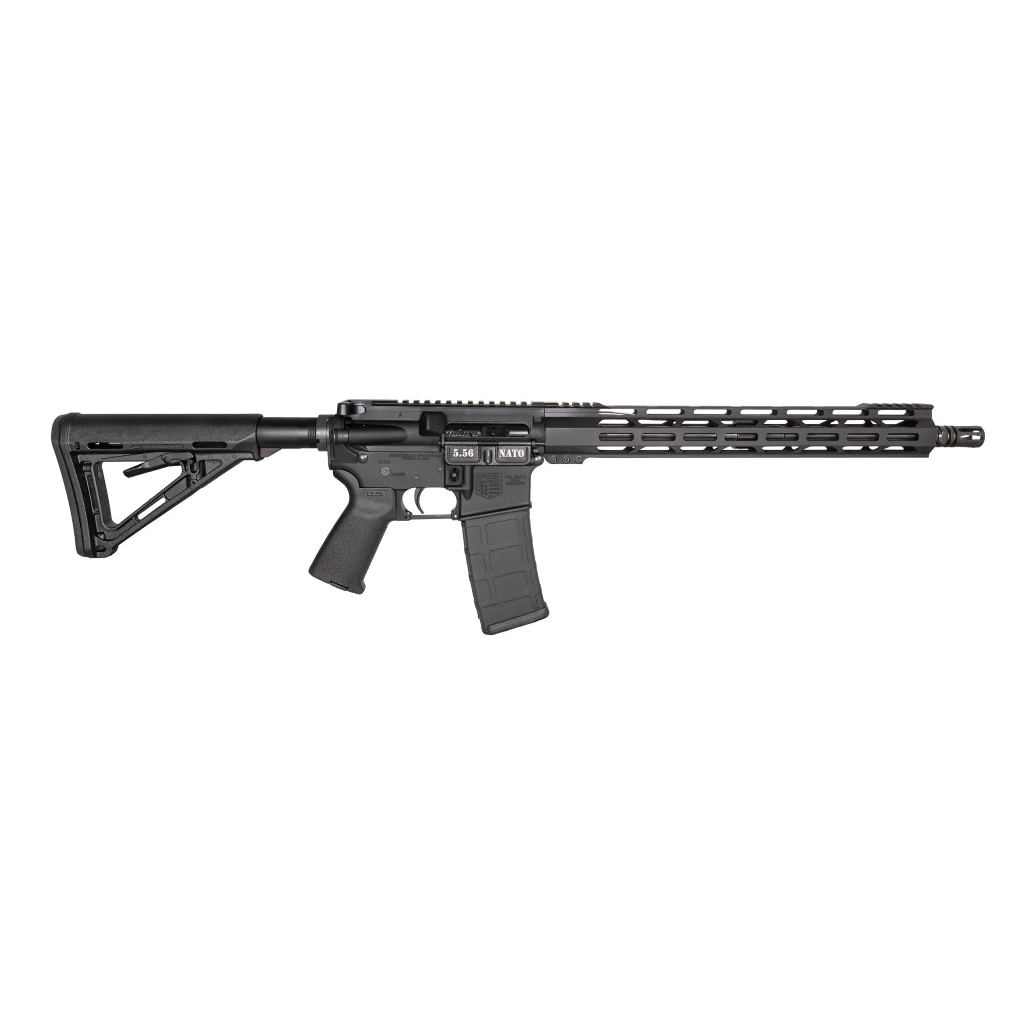 DB15 5.56 BLK 16″ M-LOK 15″