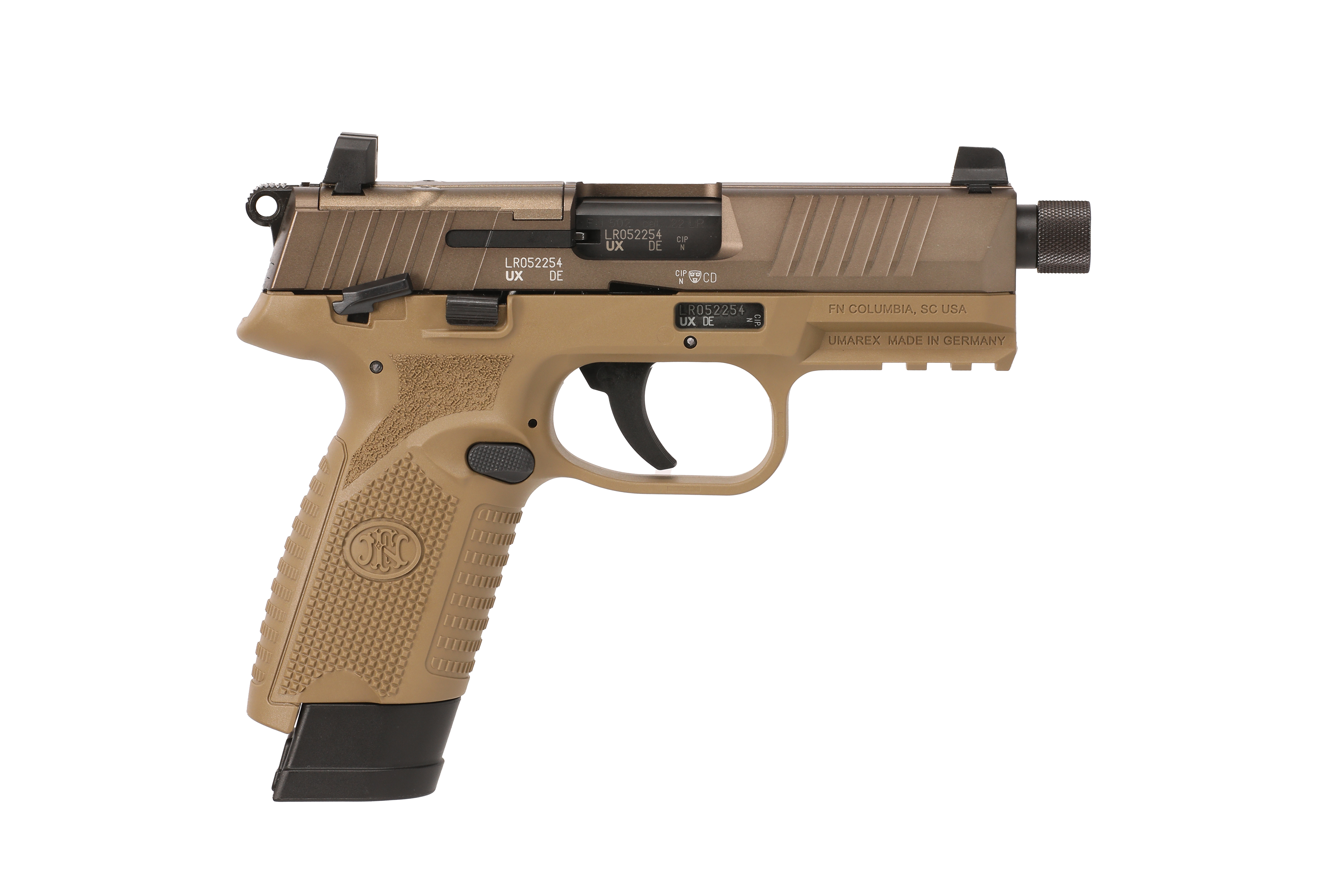 FN 502 TACT 22LR FDE 15+1 TB