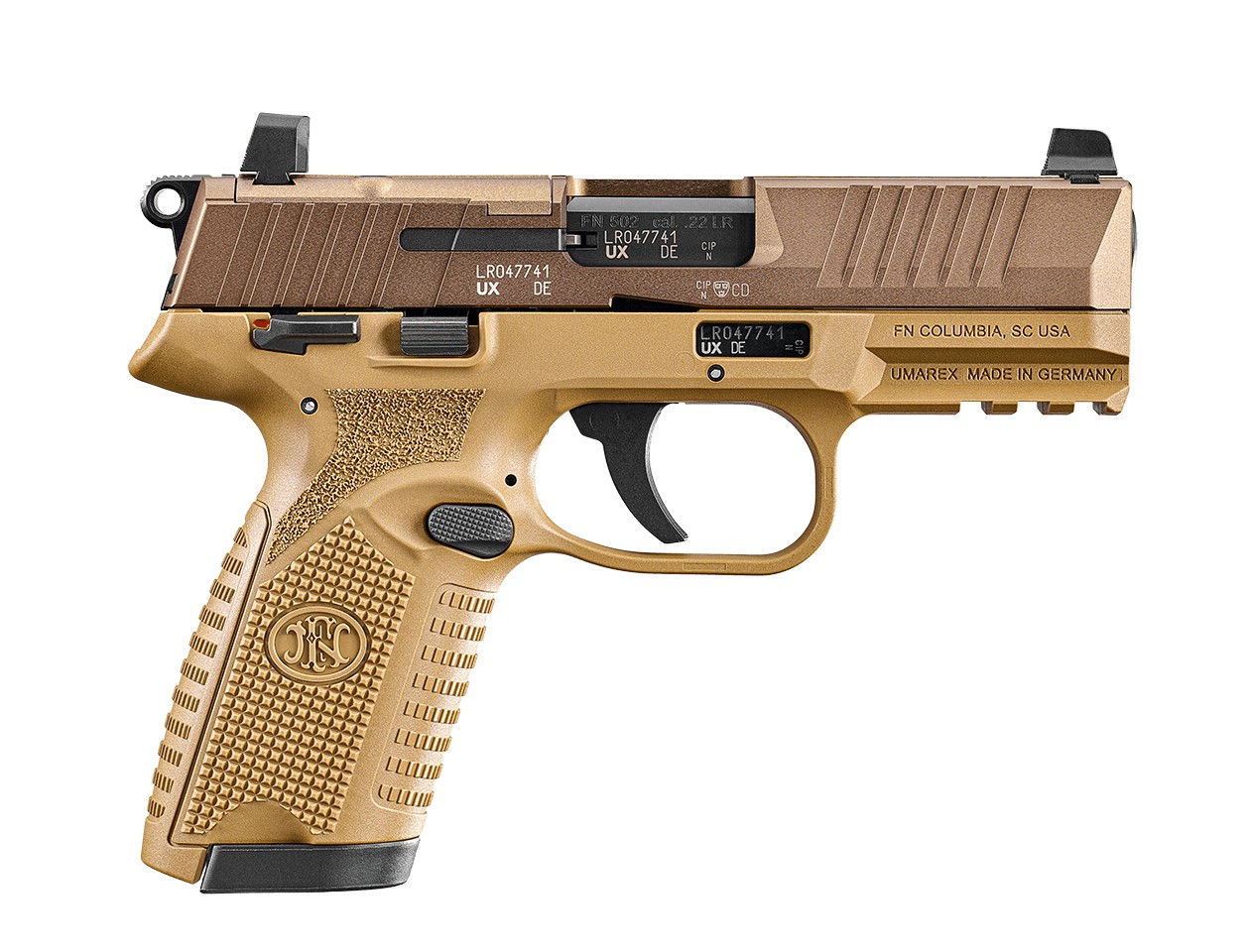 FN 502 MRD 22LR FDE 10+1