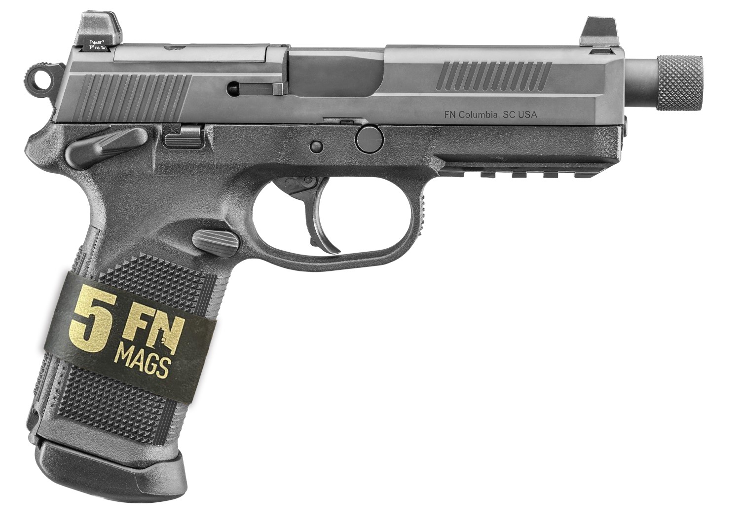 FNX-45T 45ACP BLK 15+1 BUNDLE