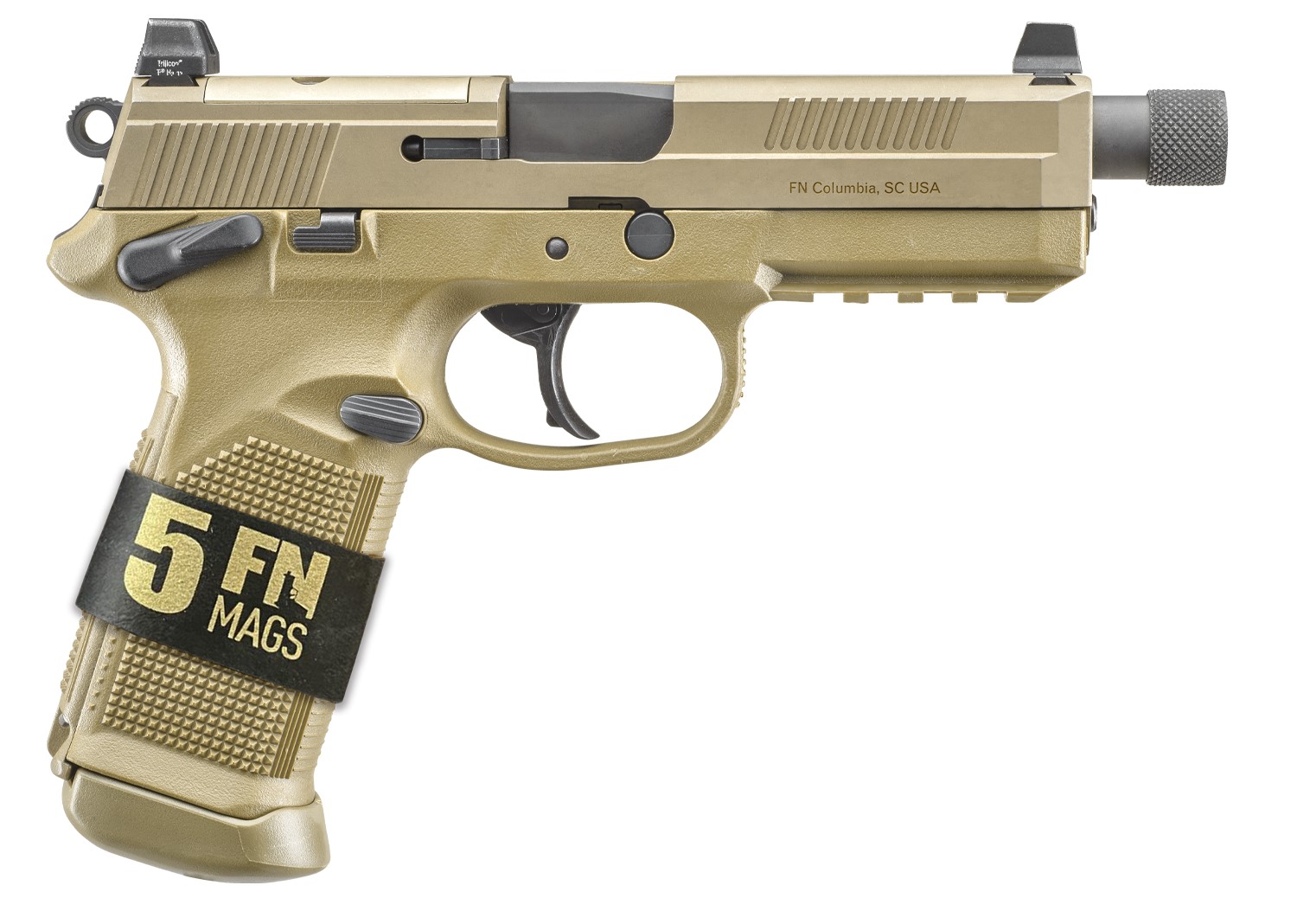 FNX-45T 45ACP FDE 10+1 BUNDLE