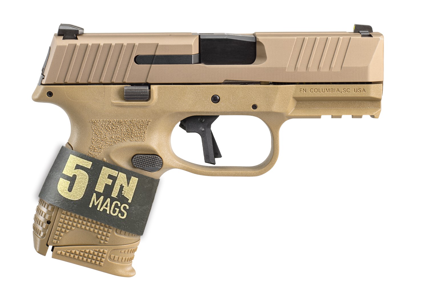 509C 9MM FDE 3.7″ 24+1 BUNDLE