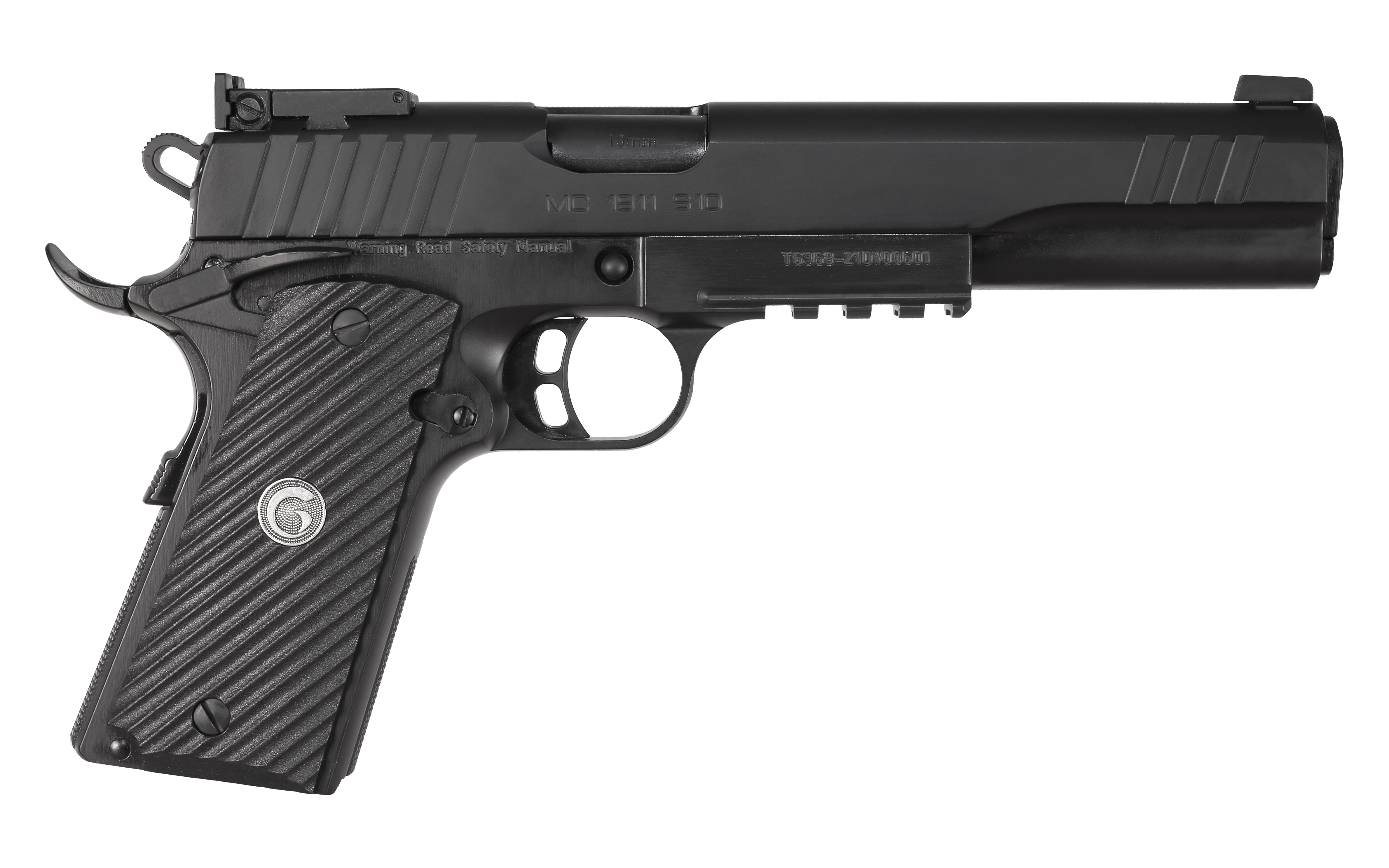 MC1911 HUNTER 10MM BLK 6″ 9+1