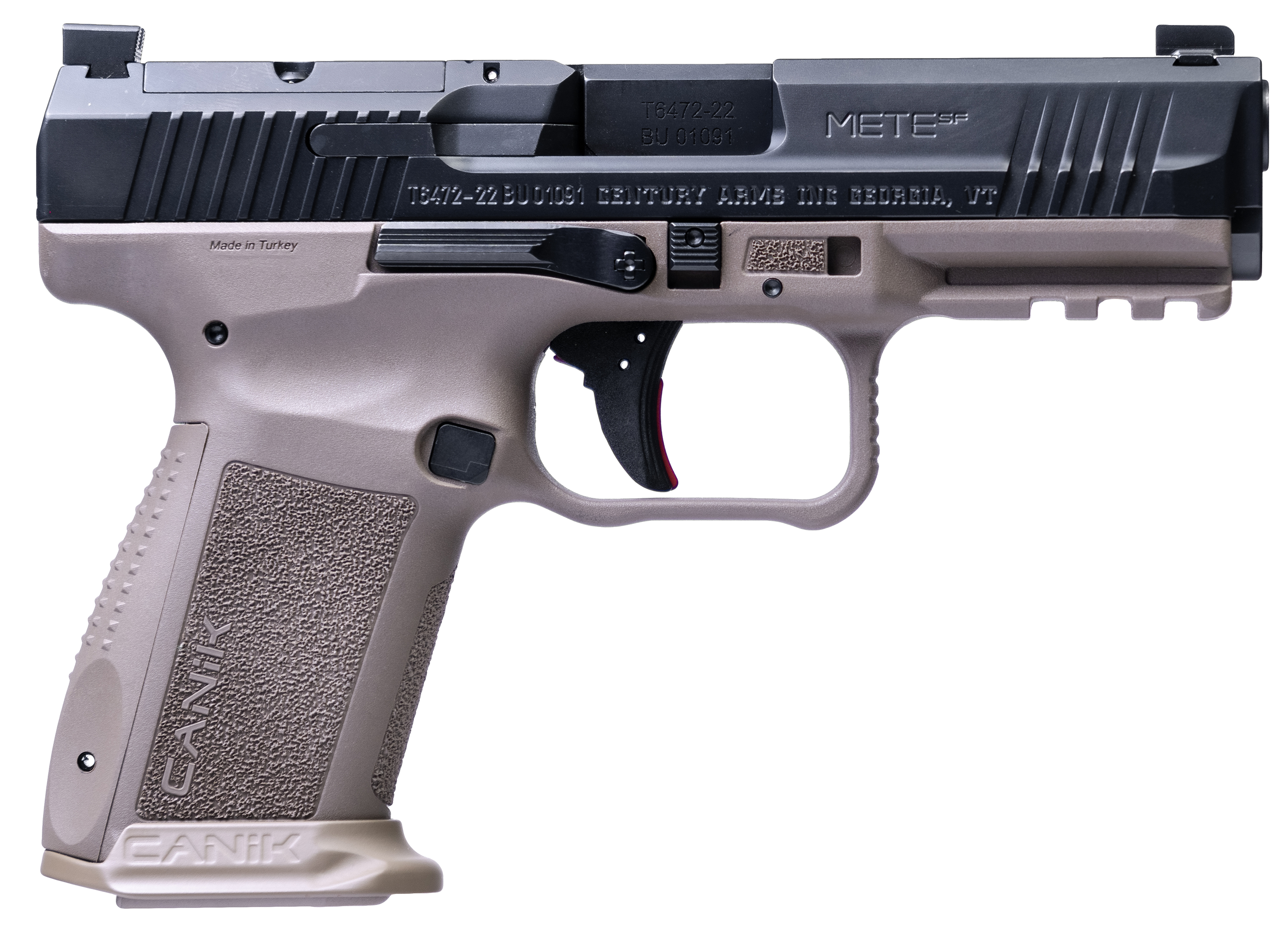 METE SF 9MM BLK/FDE 15+1