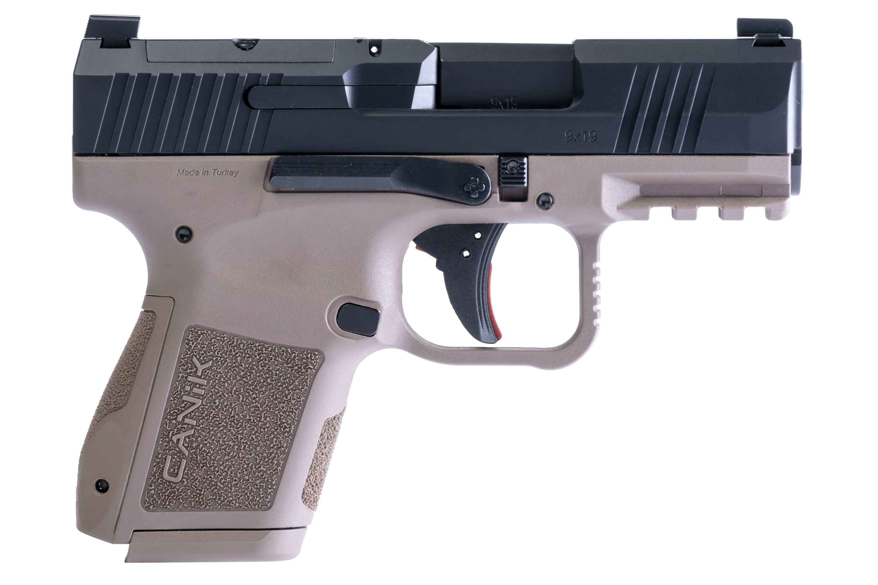 METE MC9 9MM BLK/FDE 15+1