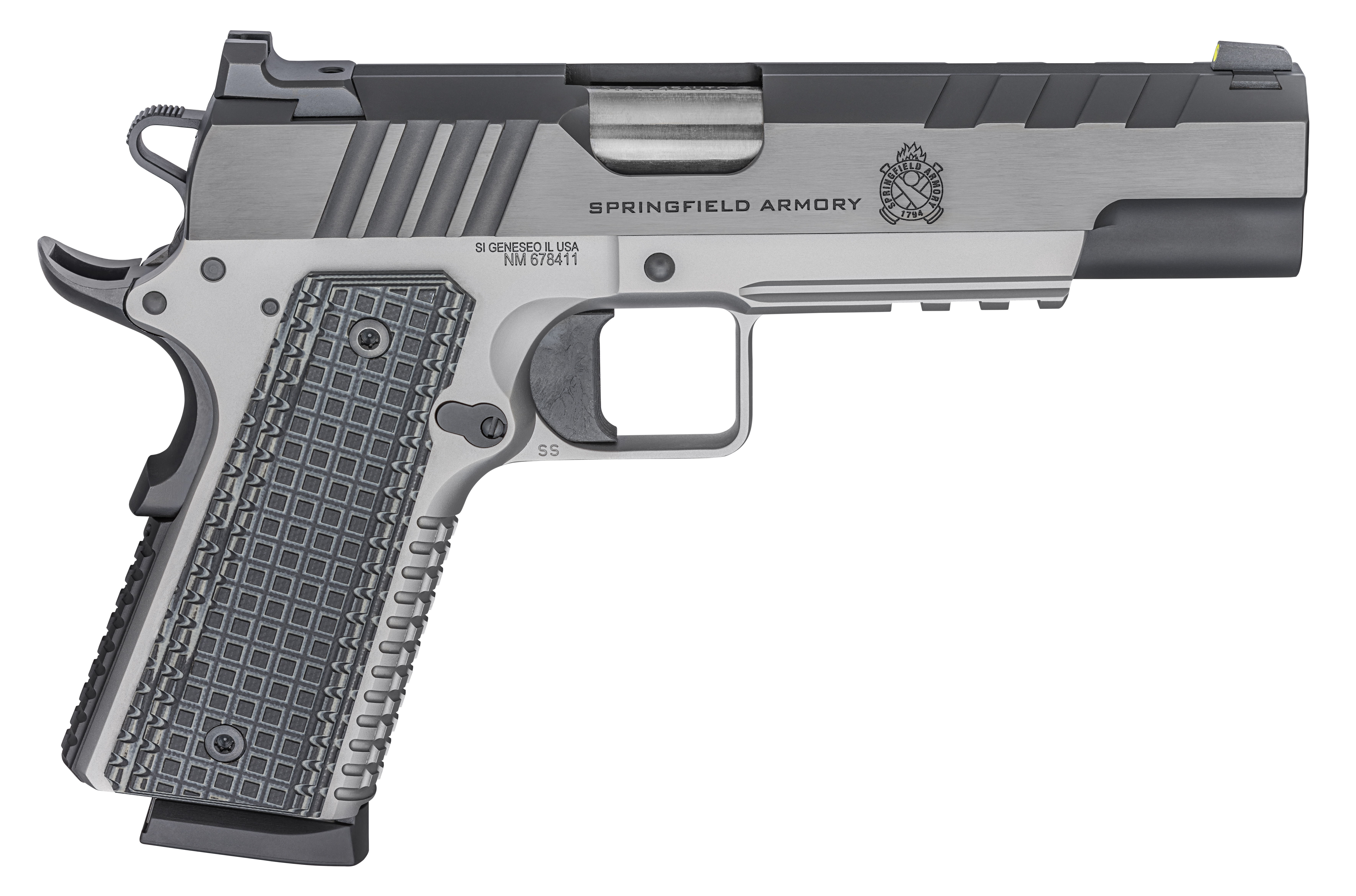 EMISSARY 1911 45ACP 5″ BL/SS #