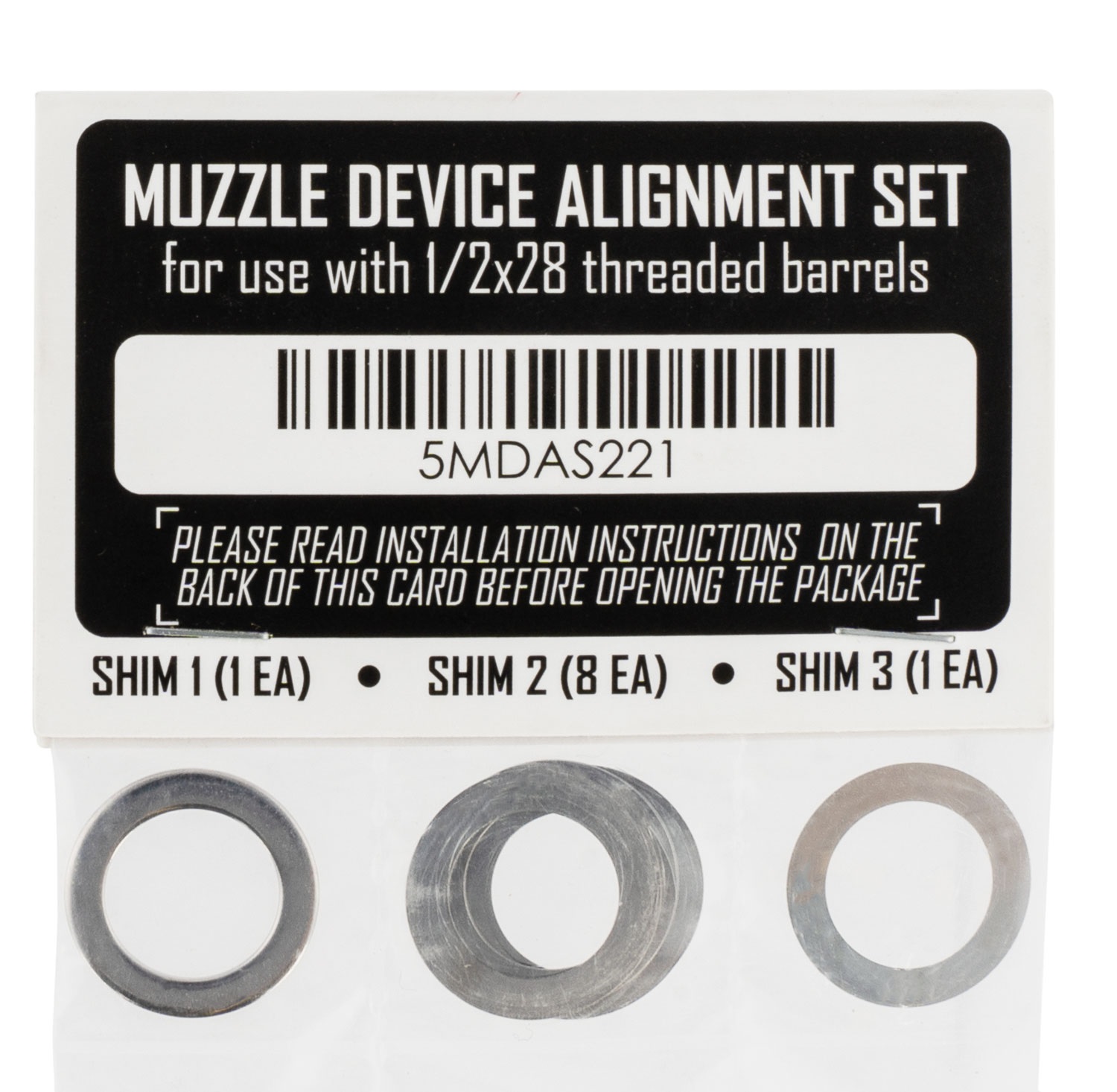 SHIM KIT 1/2X28