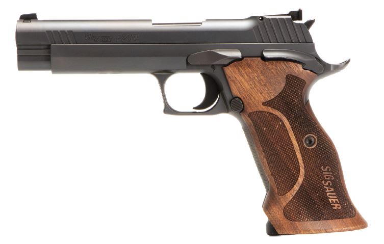 P210 9MM NIT/WALNUT 5″ 8+1 FO