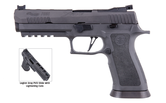 P320 XFIVE LEGION 9MM 17+1 AS