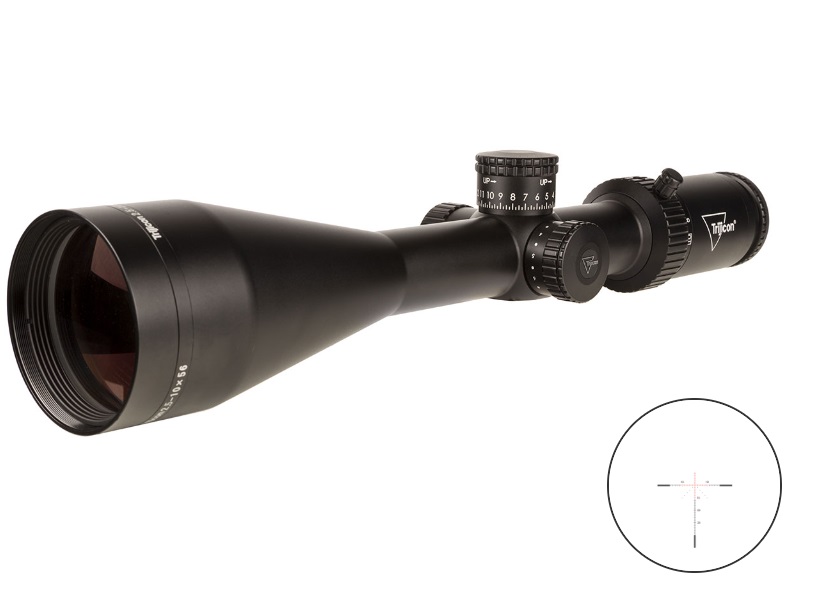 CREDO HX 2.5-10X56 BLK MOA RED