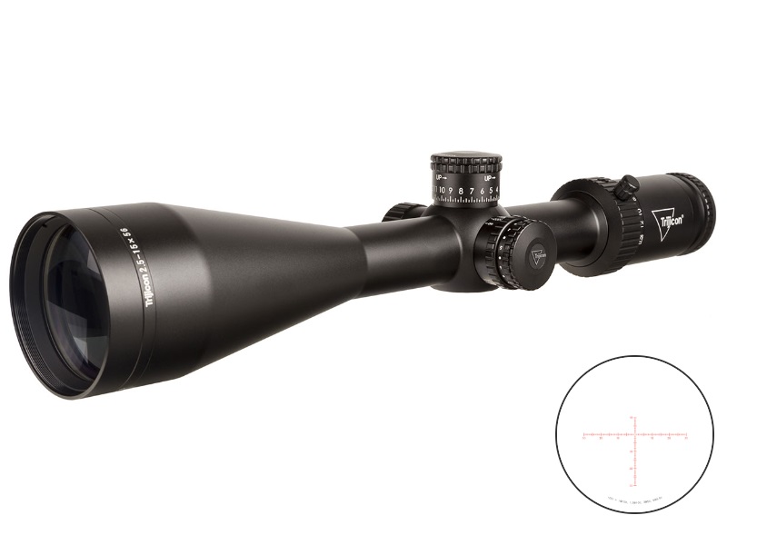 CREDO HX 2.5-15X56 BLK MOA RED