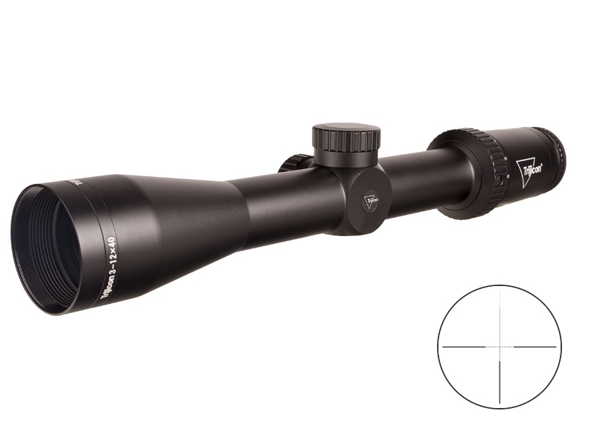 HURON 3-12X40 BLK 30MM BDC