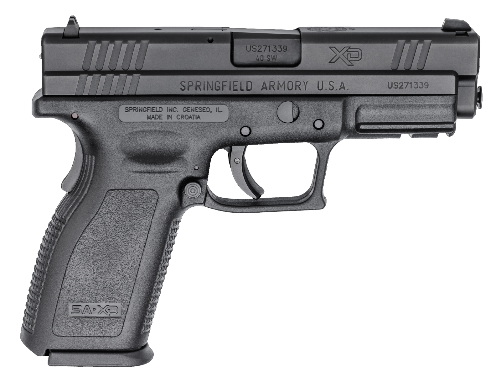 XD 40S&W BLACK 4″ 10+1