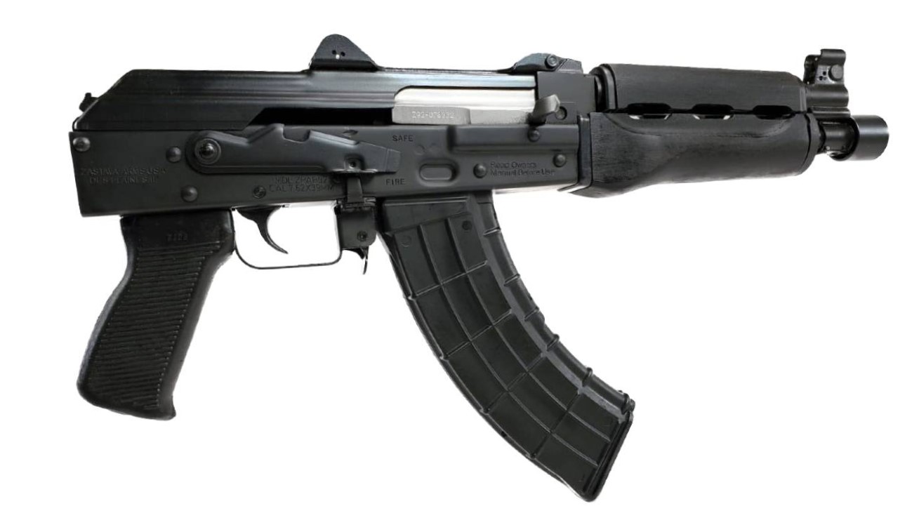 ZPAP92 PISTOL 7.62X39 BLK POLY