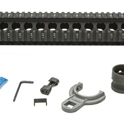 BCM GUNFTR QUAD RAIL 556 12″ BLK