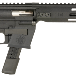 Smith & Wesson 13797 Response  9mm Luger 23+1 (2) 16.50″ Threaded Steel Barrel, M-LOK Handguard, Interchangeable Backstrap Grip, Flat Face Trigger, Interchangeable FLEXMAG Mag Well Adapter (2)