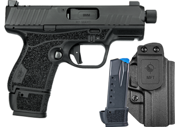 Kimber Mfg.,inc 3800033 R7 Mako TSF OR 9mm 15+1 3.92″ FNC Stainless Steel Slide Molded Stippling Holosun HS 407K