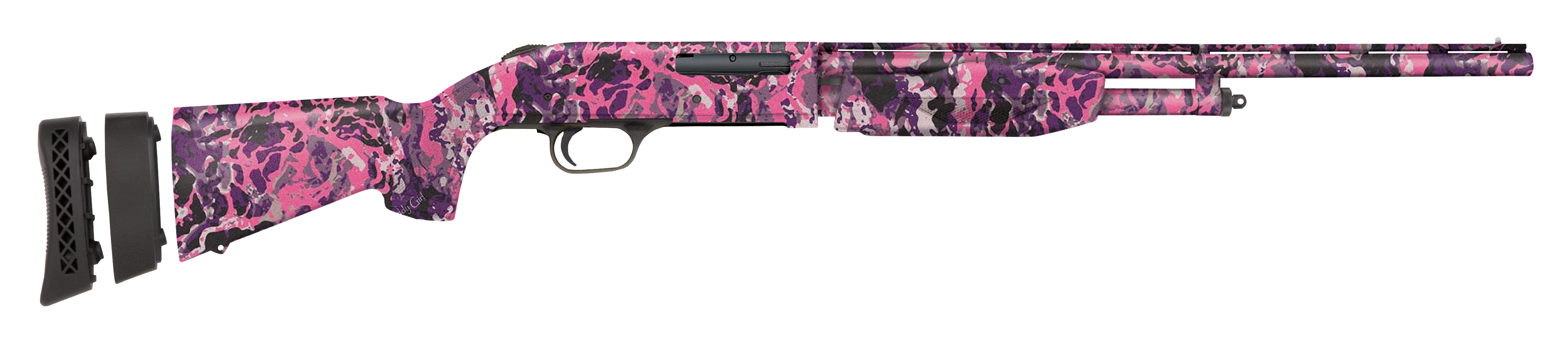 Mossberg 50364 510 Mini Super Bantam All Purpose 410 Gauge with 18.50″ Barrel, 3″ Chamber, 2+1 Capacity, Overall Muddy Girl Wild Finish & Synthetic Stock Right Hand (Youth)