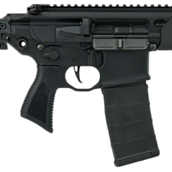 Sig Sauer PMCX556N7BLTPCB MCX Rattler LT 223 Rem/5.56 NATO 5.56mm 30+1 7.75″ QD Flash Hider Muzzle, Black Anodized Aluminum Picatinny Rail Receiver, SIG Folding Pivoting Contour Brace, Ambidextrous