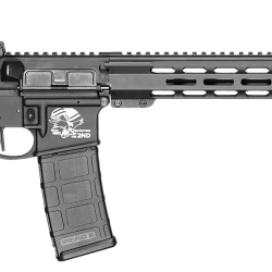 Smith & Wesson 13551 M&P15T II Limited Edition Engraved 5.56x45mm NATO 16″ 30+1 Matte Black Engraved Rec Raptor-LT CH Magpul CTR Stock M&P Grip with Interchangeable Palmswells Right Hand