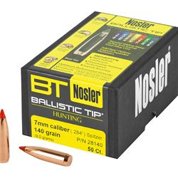 NOSLER 7MM 140GR BALLISTIC TIP 50CT