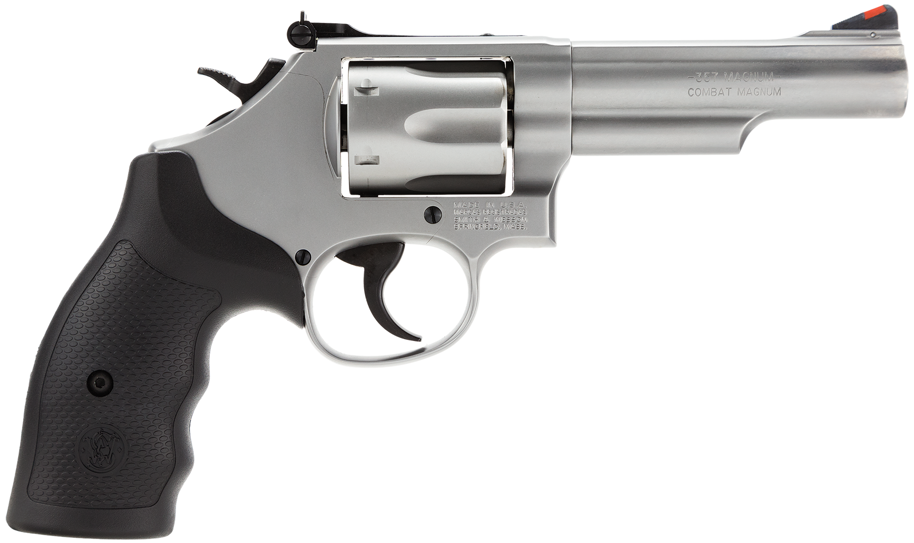 S&W 66 357MAG 4.25″ 6RD STS AS RBR