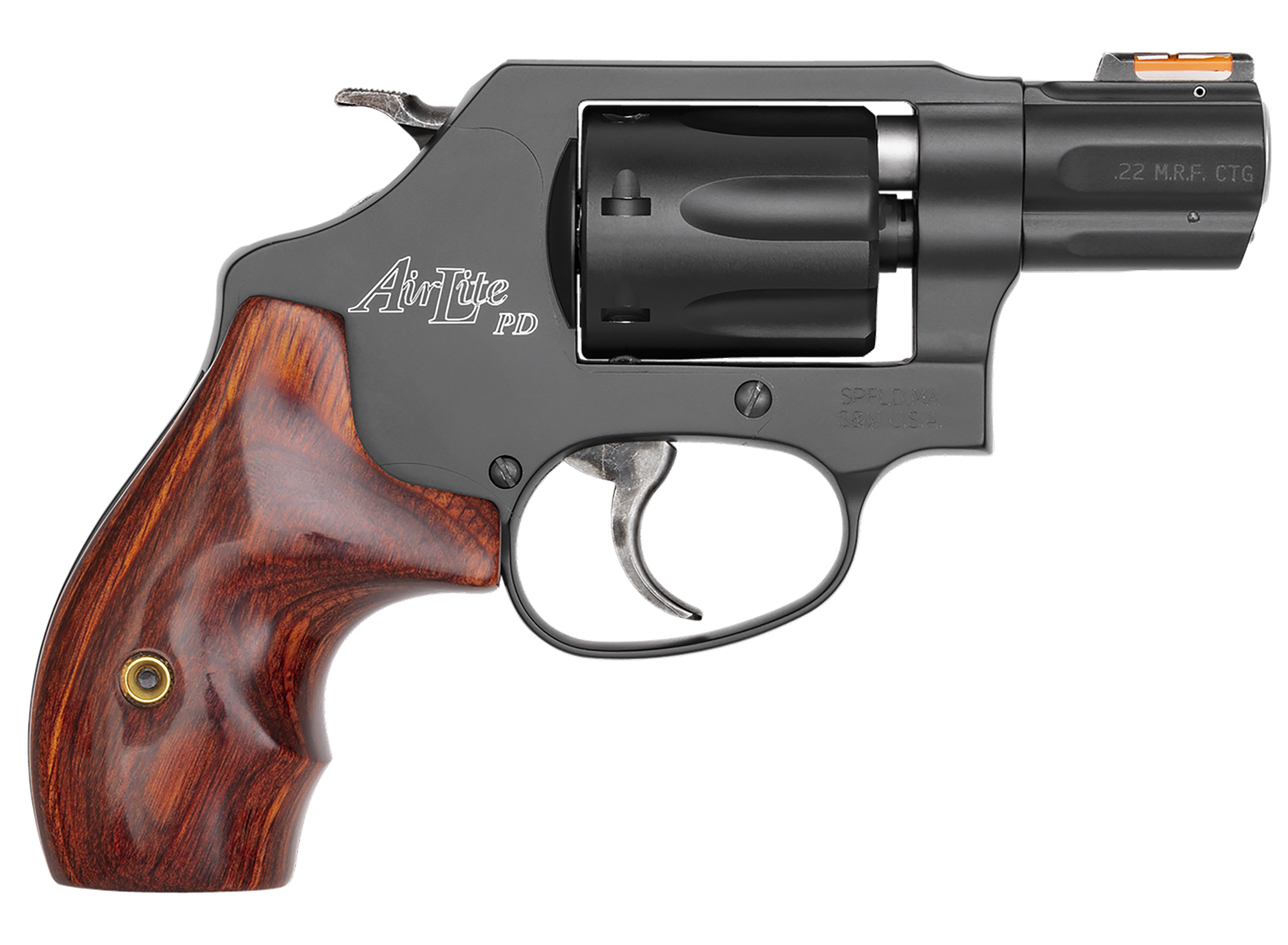 S&W 351PD 22WMR 7RD 1.88″ AIRLITE BK