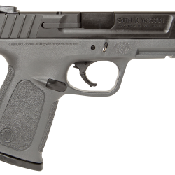Smith & Wesson 11995 SD9  Compact Frame 9mm Luger 16+1, 4″ Black Armornite Stainless Steel Barrel & Serrated Slide, Gray Polymer Frame w/Picatinny Rail, Gray Textured Grip, No Safety