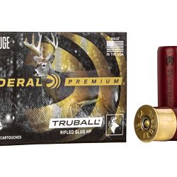 FED PRM 12GA 2.75″ RIFLED SLUG 5/250