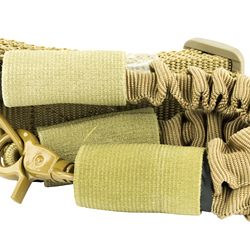 NCSTAR SGL POINT BUNGEE SLING TAN