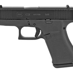 GLOCK 43X 9MM BLK 10RD 2 MAGS