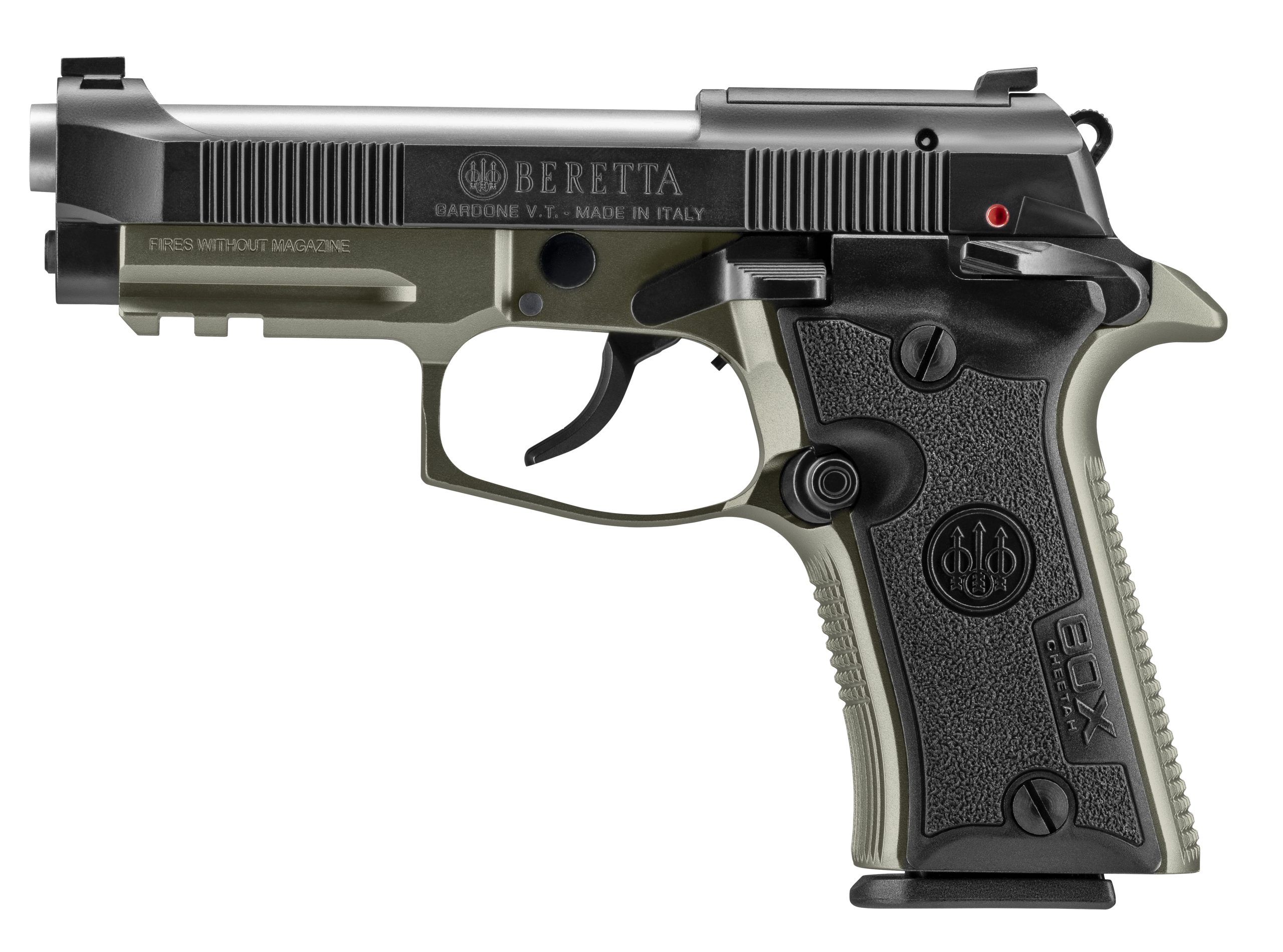 BER 80X CHEETAH 380ACP 3.9 10RD GREEN
