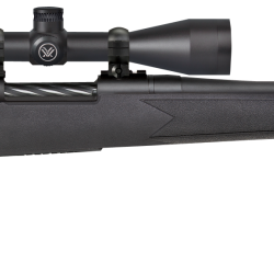 Mossberg 27935 Patriot  Bolt 30-06 Springfield 5+1 22″ Black Synthetic Stock Blued Right Hand Vortex Crossfire II 3-9x40mm Fluted Barrel