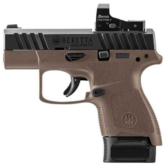 BER APX A1 CARRY OPTIC 9MM 3 FDE 8RD