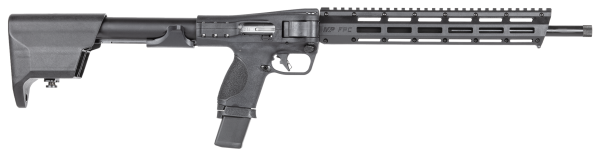 Smith & Wesson 13782 M&P FPC 40 S&W 20+1 16.25″ Black Armornite Threaded Barrel, Black Anodized Picatinny Rail Aluminum Receiver, Folding Black Synthetic Stock, Black Grip, Includes 3 Mags & Carry Bag