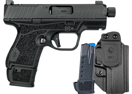 Kimber Mfg.,inc 3800033 R7 Mako TSF OR 9mm 15+1 3.92″ FNC Stainless Steel Slide Molded Stippling Holosun HS 407K