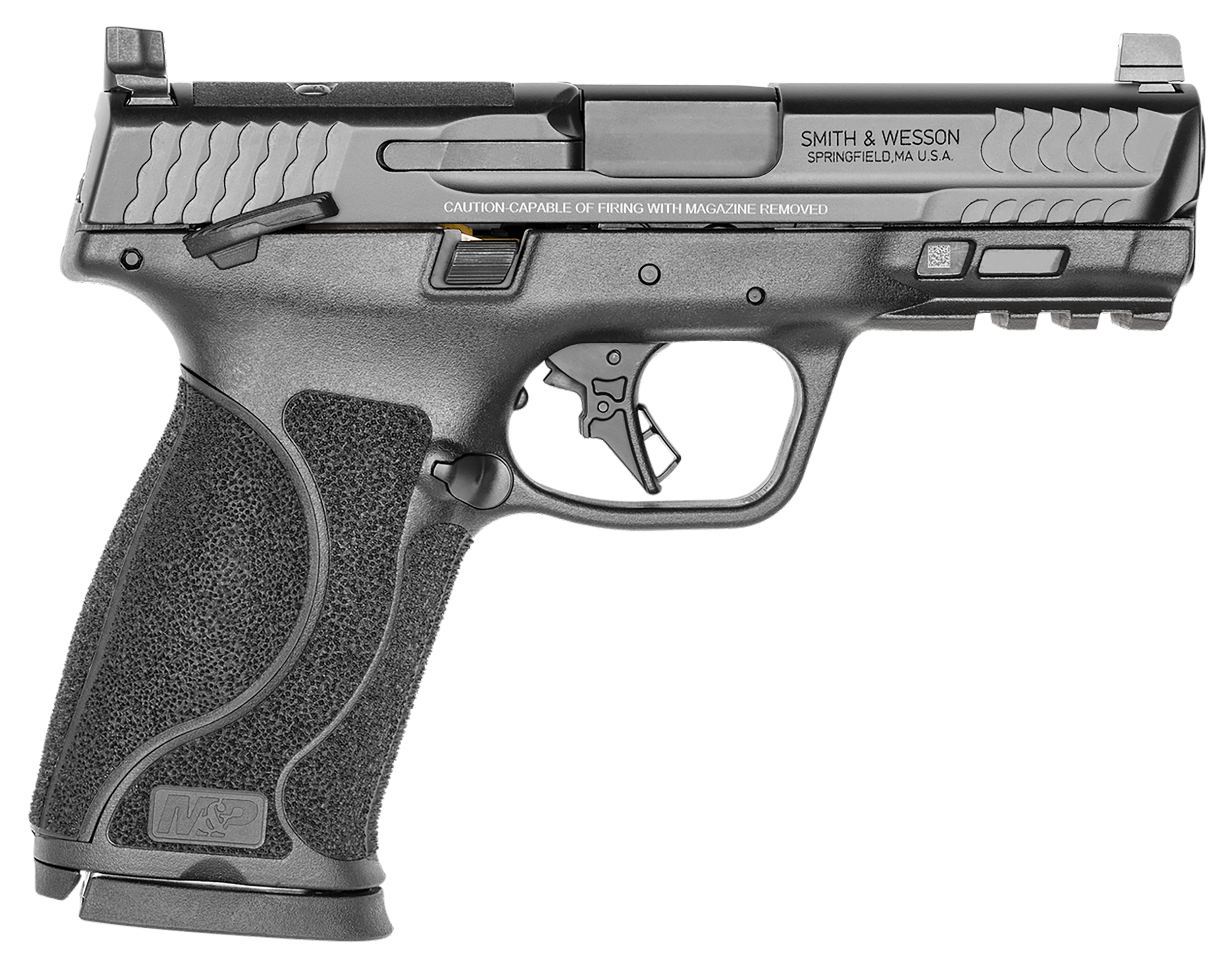 S&W M&P M2.0 10MM 4″ 15RD VRTX BLK