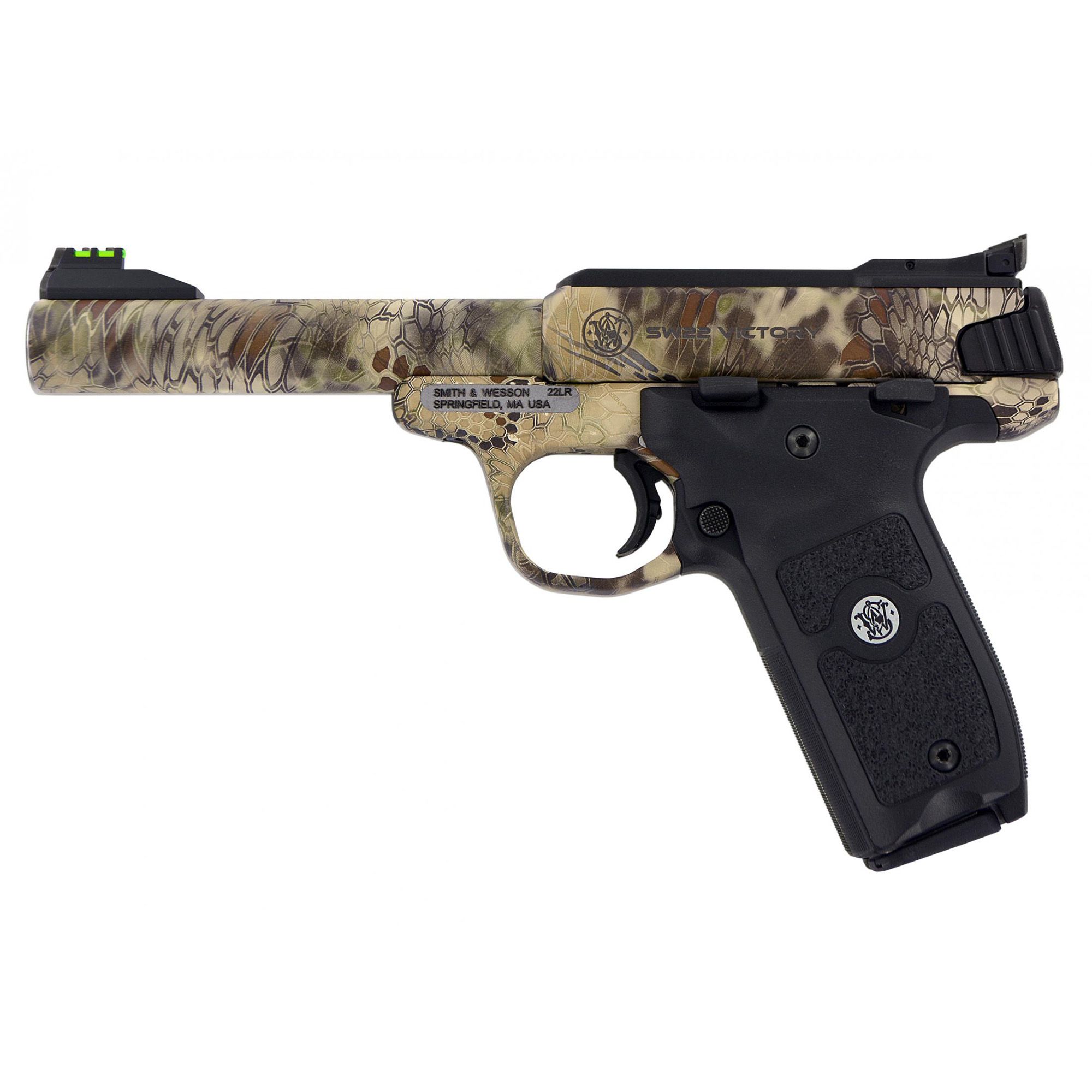 S&W VICTORY 22LR 5.5″ 10RD KRYPTEK