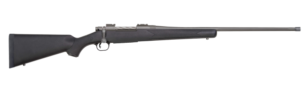 Mossberg 28262 Patriot  Full Size 400 Legend 4+1 20″ Stainless Cerakote Threaded Barrel, Stainless Cerakote Drilled & Tapped Receiver, Fixed Black Synthetic Stock