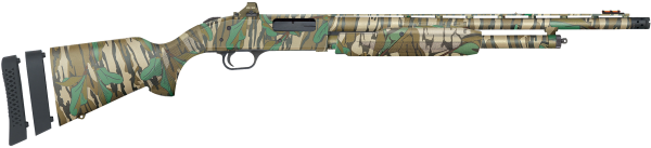 Mossberg 54684 500 Super Bantam Turkey 20 Gauge 5+1 3″ 20″, Mossy Oak Green Leaf, Optic Cut Rec, Synthetic Stock with Adj. Shims, XF Turkey Choke, Includes Holosun Red Dot