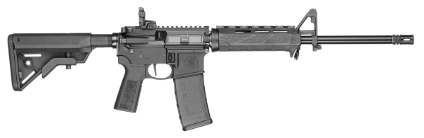 Smith & Wesson  Volunteer XV 5.56x45mm NATO 16″ 30+1 Matte Black Rec BCM M-LOK Handguard  Black Adjustable B5 Bravo Stock B5 Type 23 Grip Right Hand