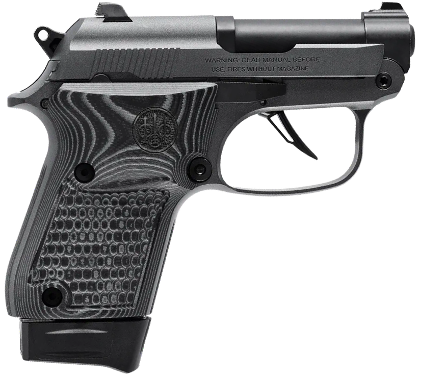 Beretta USA J20X22R8M2 20X Bobcat You’re On Your Own  22 LR 8+1 2.40″ Black Steel Barrel, Silver Cerakote ELS/Serrated Steel Slide, Black Polymer Frame w/Beavertail, Helica Texture Grip