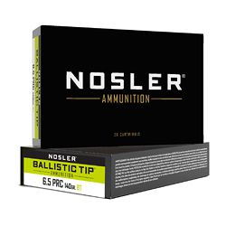 NOSLER 6.5 CREED 140GR CC 20/200
